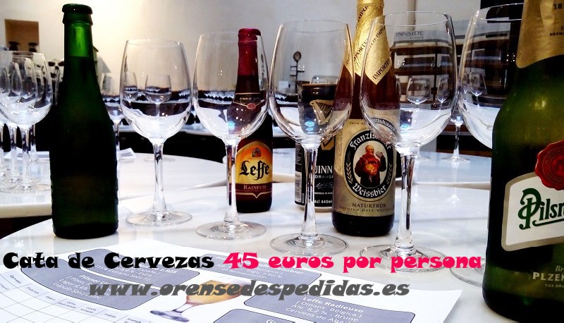 cata de cervezas despedidas de soltera en Ourense